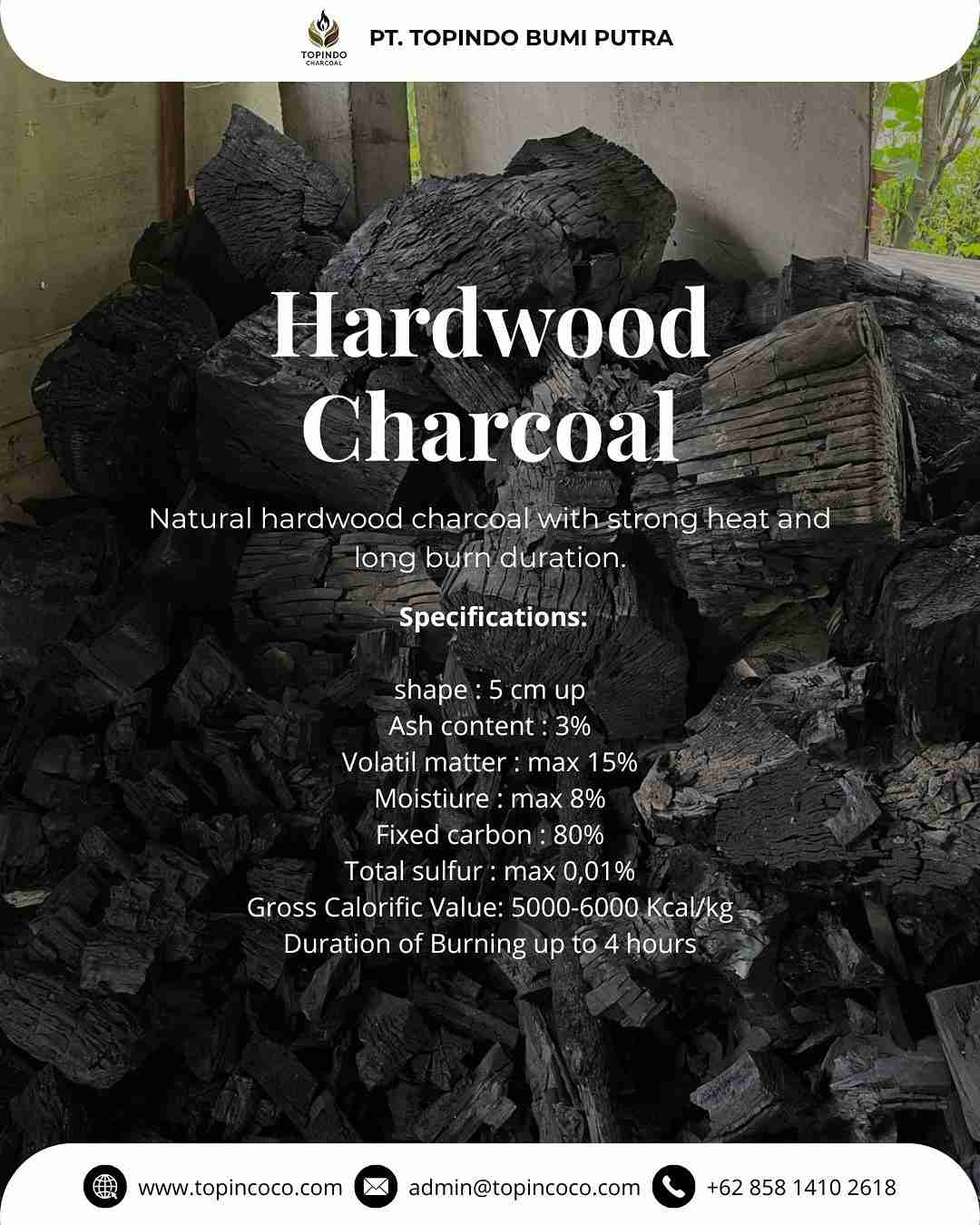 hardwood charcxoal